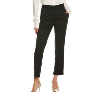 Helmut Lang Wool Slim Pant Size 4 Women’s Black